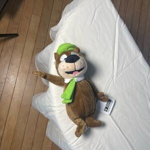 Warner Bros. Yogi Bear Brown with Green Hat and Scarf Plush